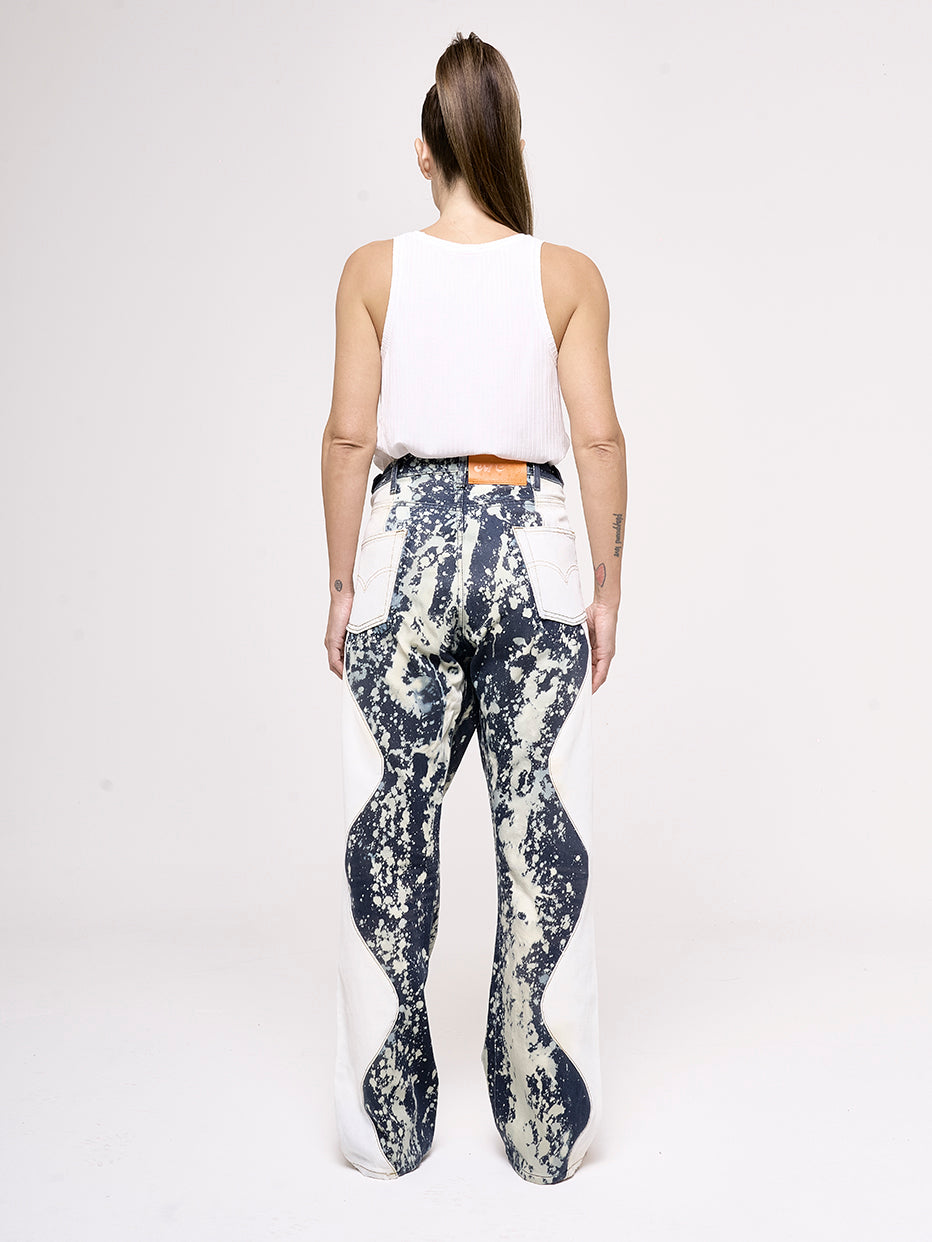 FRIDA PANTS + HAND-PAINTED