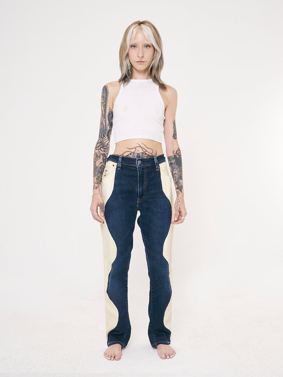 FRIDA PANTS BLUE NIGHT