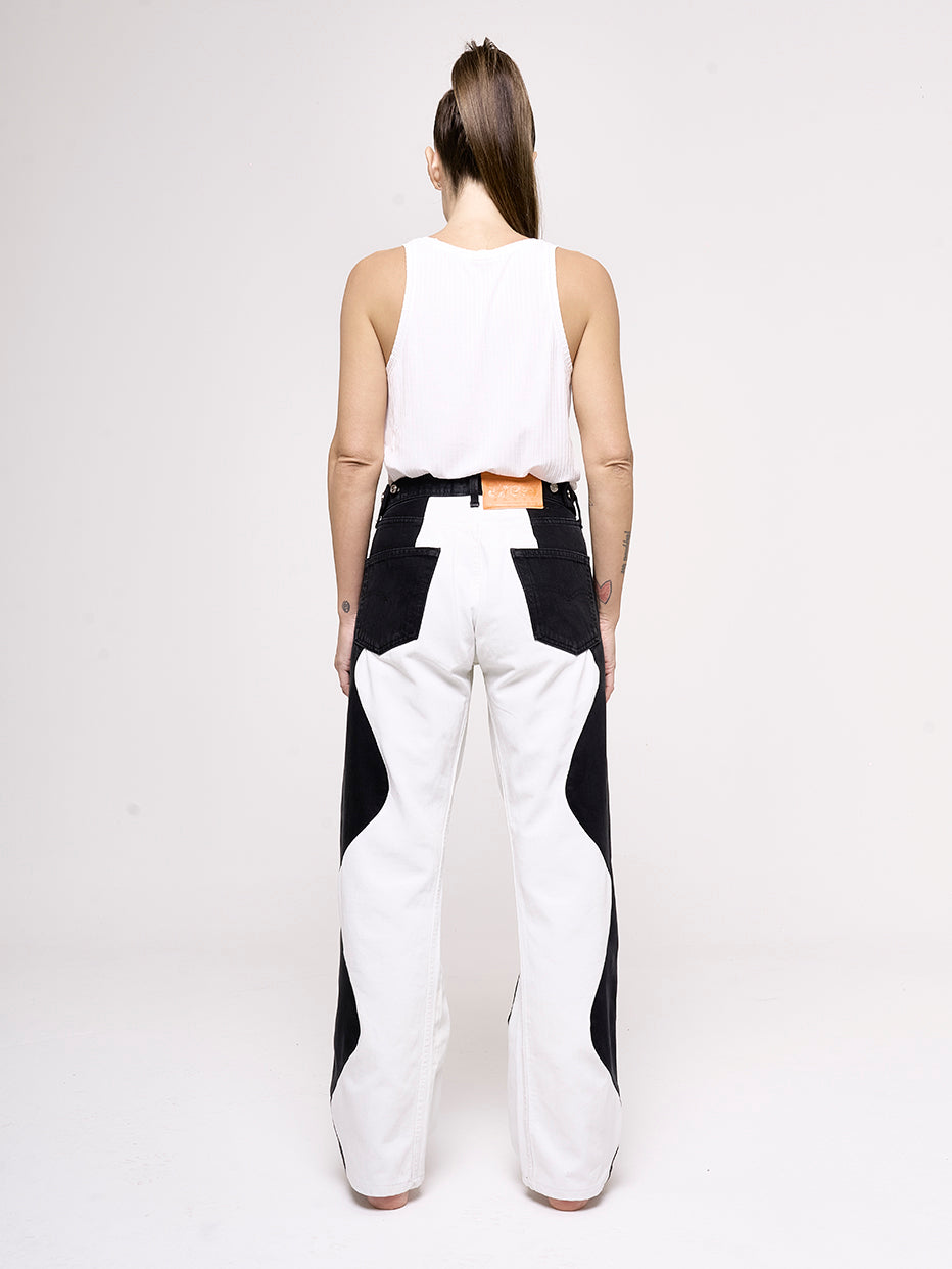 FRIDA PANTS BLACK & WHITE